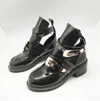 Ботинки кожа