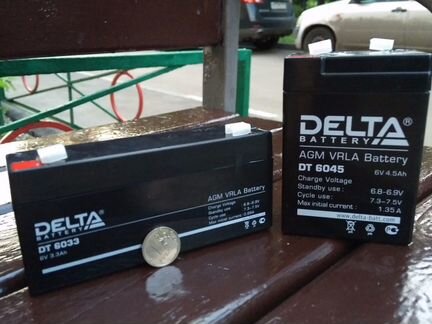 Аккумулятор Delta DT6033 6В 3.3Ач