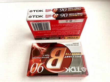 Аудиокассеты кассеты TDK B 90 - Normal