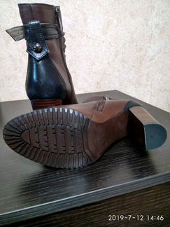 Ботильоны,натуральная кожа (новые)