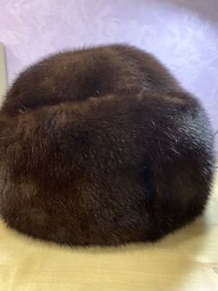 Женская норковая шапка