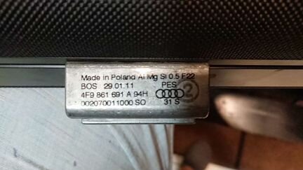Перегородка багажника из сетки для audi a6 allroad