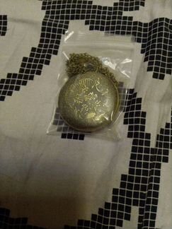 Часы карманные механические с надписью DAD отец