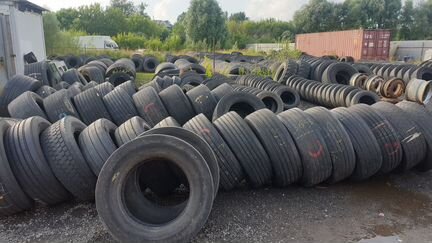 Грузовая шина бу 385 65R22,5 Firestone из Германии