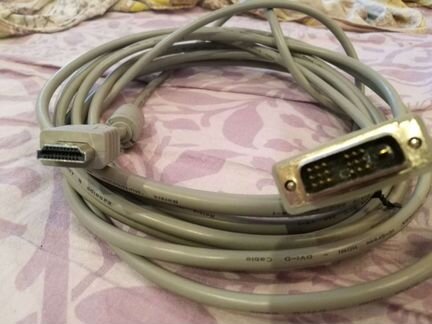 Кабель hdmi - dvi d