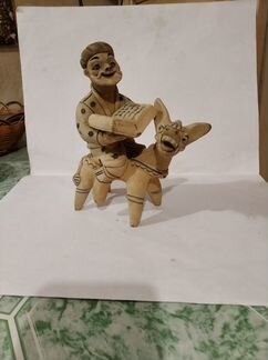 Статуэтка глиняная 