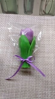 Тюльпан из мыла ручной работы