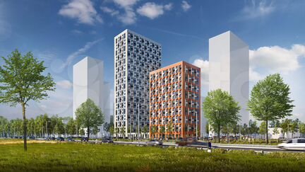 2-к квартира, 55.6 м², 9/33 эт.