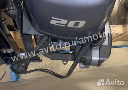 4х-тактный лодочный мотор yamaha F20bmhs Б/У