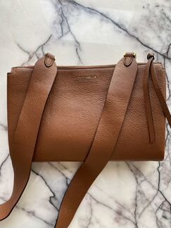 Сумка Coccinelle коричневая карамельная