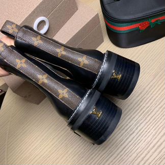 Ботинки Louis Vuitton LV Beaubourg черные