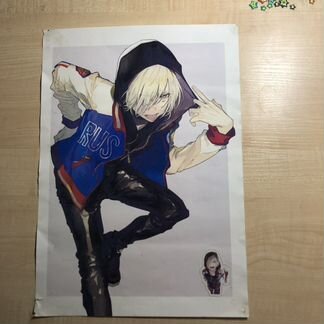 Аниме плакат yuri on ice