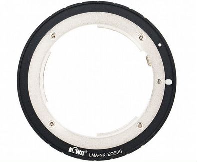 Адаптер объективов Nikon F на фотокамеры Canon EOS