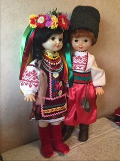 Шагающая Кукла СССР олеся,украинцы.Пара