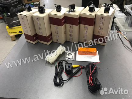 Камера заднего и переднего вида с омывателем