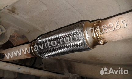 Гофра глушителя Volvo S60 Замена