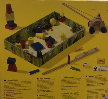 Игра с подьемным краном Haba