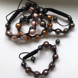 Браслет женский с бусинами Сваровски