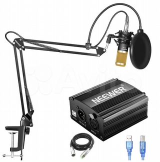 Микрофон Neewer NW 800 + все стойки + блок питания