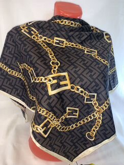 Платок Fendi, шёлк 90/90