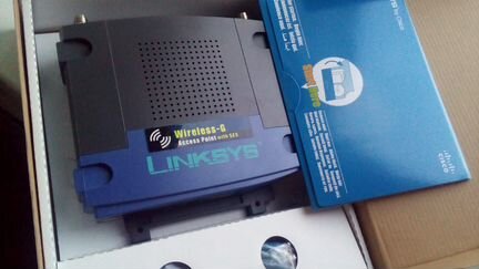 Новая беспроводная точка доступа LinkSys WAP54G