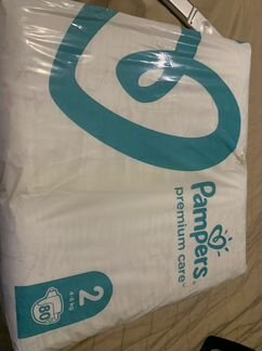 Pampers premium care 2 80 шт