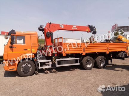 Кму Fassi MVF S1556 на шасси камаз 65115