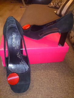 Туфли замшевые Kapricci