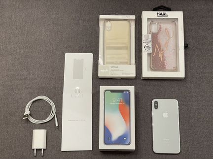 iPhone X 64gb silver
