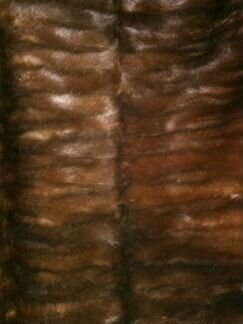 Шуба женская из лапок чернобурки