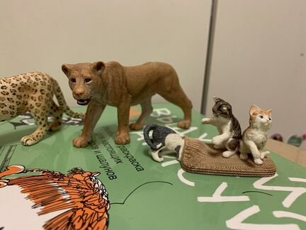 Кошки schleich