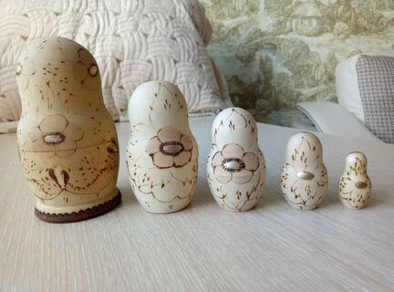 Матрешка 5 кукол