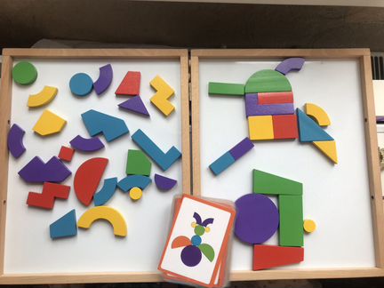 Магнитная игра Imagination magnets