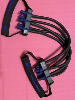 Эспандер трубчатый Dechatlon. Тренажер для домашни