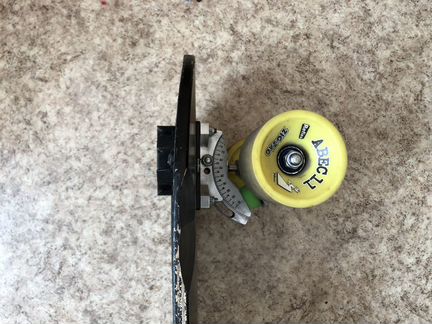 Слаломный скейт / лонгборд Joe Mclaren + подвески