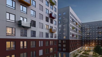 2-к квартира, 67.8 м², 2/18 эт.