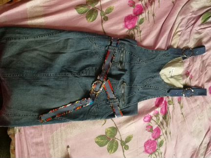 Джинсовый сарафан, беременные