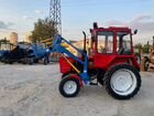 Красный трактор Т30 с ковшом без вложений объявление продам
