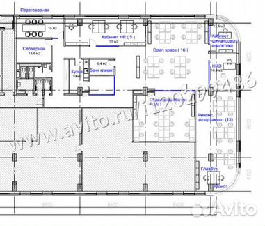 Офис 435кв.м. Двинцев,д.12 корп 1
