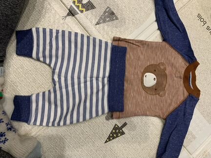 Костюм детский mothercare 1-3 мес (56-68 см)