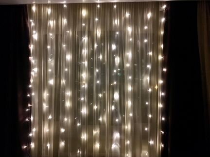 LED гирлянда-занавес