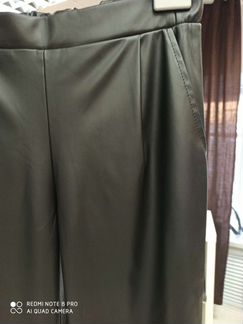 Брюки эко кожа