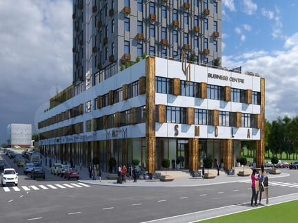 Продажа офиса 61,5 м2 в бц smola