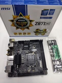 Материнская плата MSI Z87I LGA 1150 ITX мать NEW