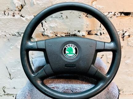 Руль в сборе Skoda fabia