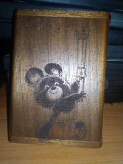Олимпийский мишка коробочка