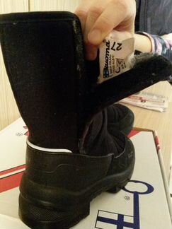 Зимние сапоги Kuoma, 27 размер, черные