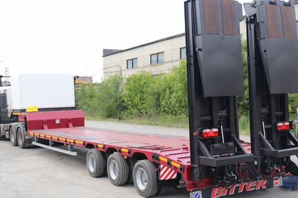 Низкорамный трал Bitter 40т, Гидротрапы