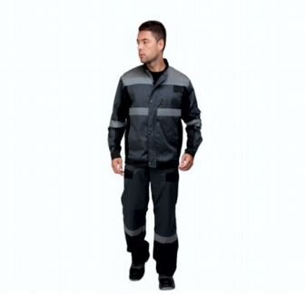 Костюм рабочий костюм летний комбинезон Графит