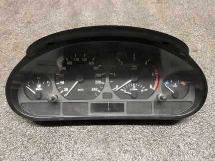 Приборная панель BMW E46 МКПП